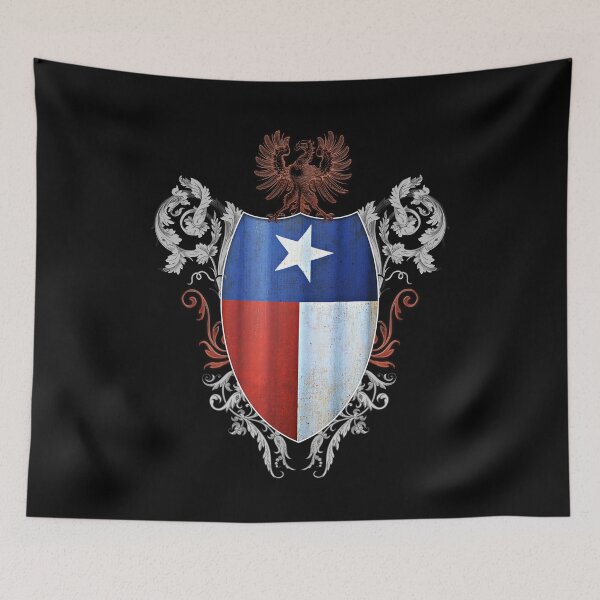 Item preview, Texas flag medieval heraldry coat of arms style designed and sold by ChaosEdits.
