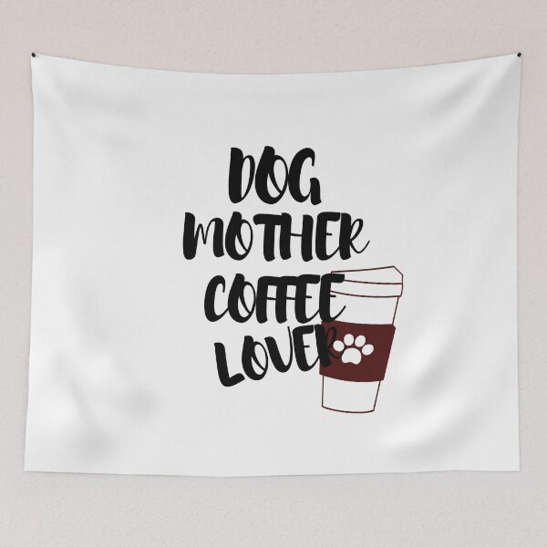 Item preview, dog mother coffe lover designed and sold by Hoffman-Design.