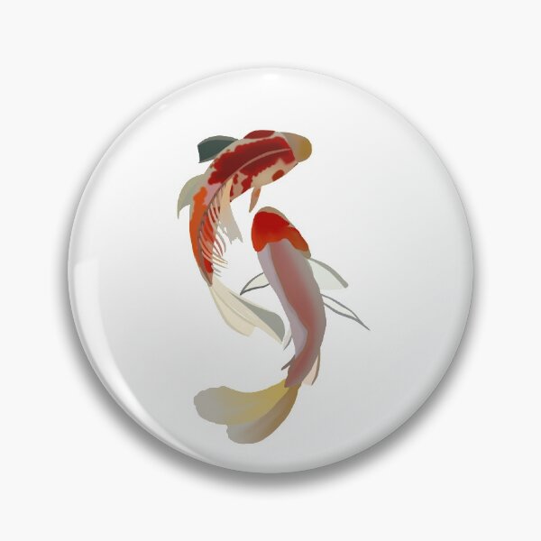 Item preview, Two Coy fish aesthetic  designed and sold by freya kelly.