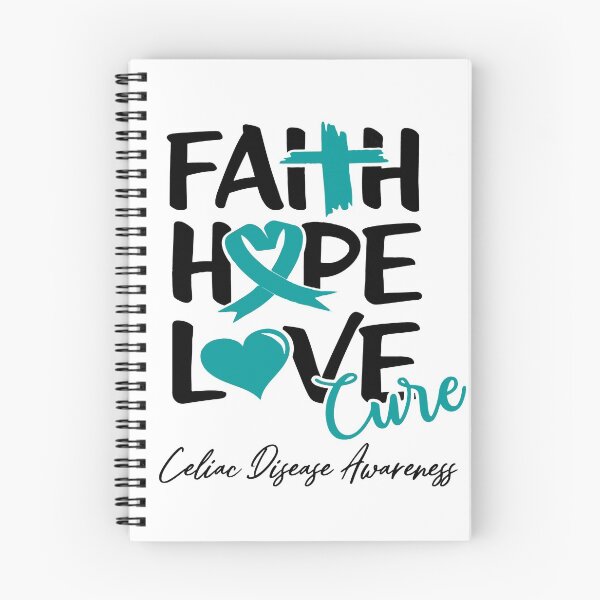 Item preview, Faith Hope Love Cure Celiac Disease Awareness designed and sold by Grooffos.