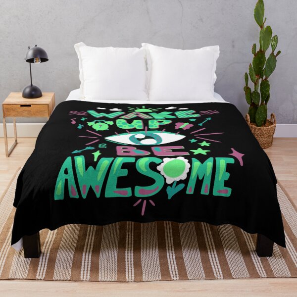 Item preview, Wake up be awesome designed and sold by Seoul26.