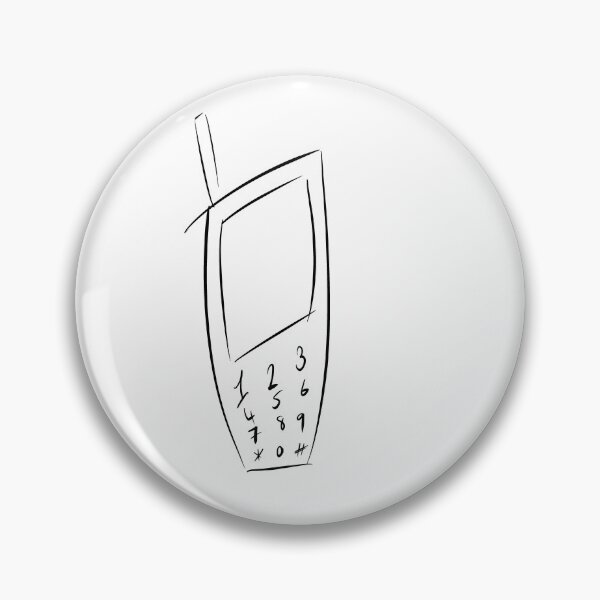 Item preview, retro mobile phone designed and sold by qlobba.
