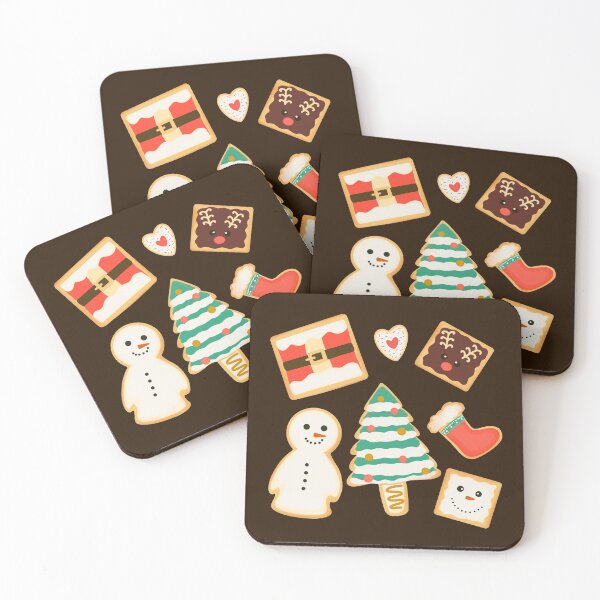 Item preview, Christmas cookies seamless pattern designed and sold by Icelya.