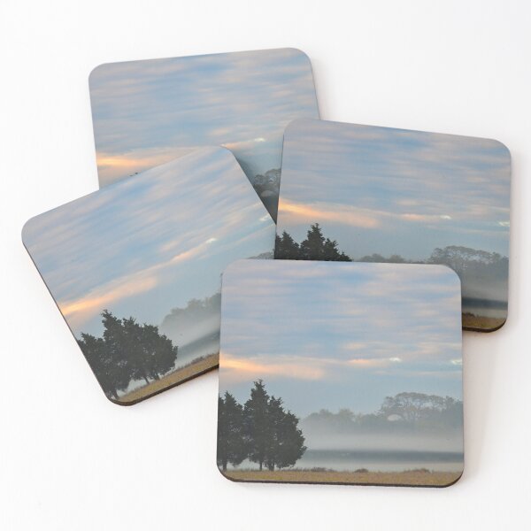 Item preview, Foggy Sunrise Over Field designed and sold by l-n-designs.