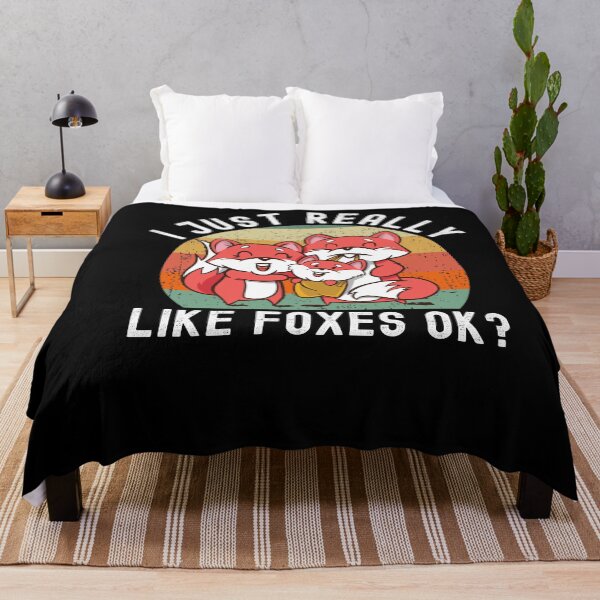 Item preview, I Just Really Like Foxes Ok Fox Lover designed and sold by Club7Studios.