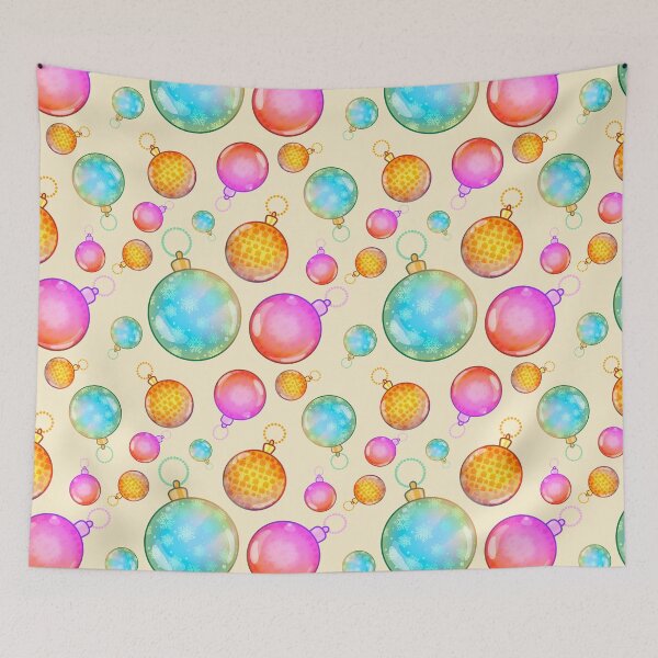 Item preview, Christmas ornaments seamless pattern designed and sold by Icelya.