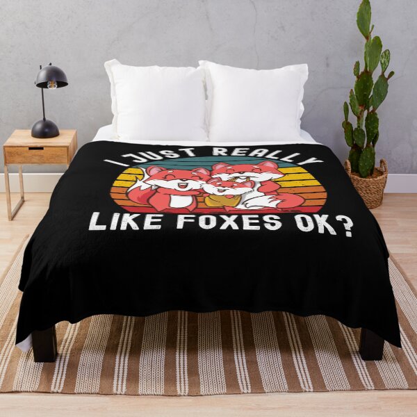 Item preview, I Just Really Like Foxes Ok Fox Lover designed and sold by Club7Studios.
