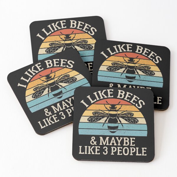 Item preview, I Like Bees and Maybe Like 3 People designed and sold by AEOPIN.