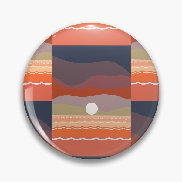 Item preview, Ocean Sunset – Orange designed and sold by susys-doodles.