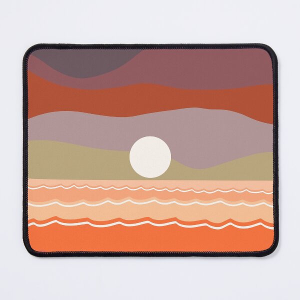 Item preview, Ocean Sunset – Orange designed and sold by susys-doodles.