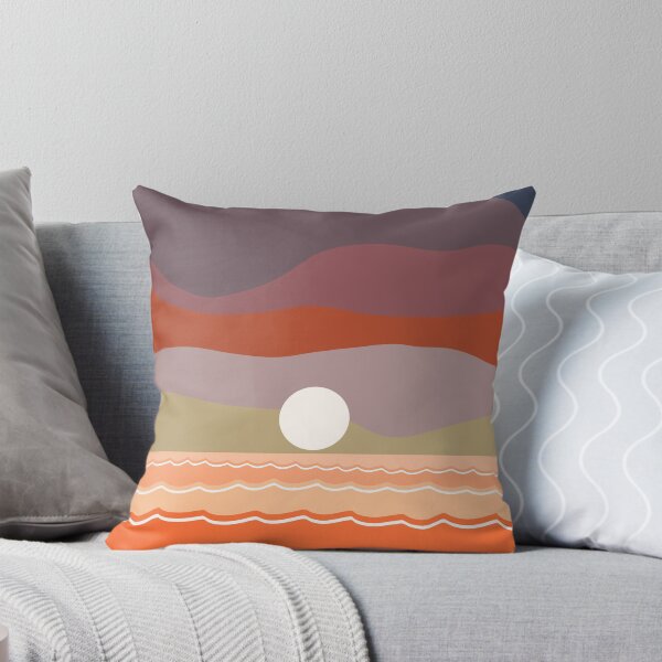 Item preview, Ocean Sunset – Orange designed and sold by susys-doodles.
