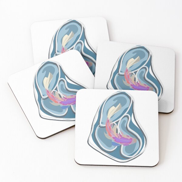 Item preview, Colourful coy fish pond aesthetic  designed and sold by freya kelly.