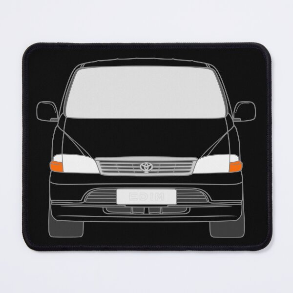 Item preview, Toyota Hiace Van Front View designed and sold by EdimDesign.