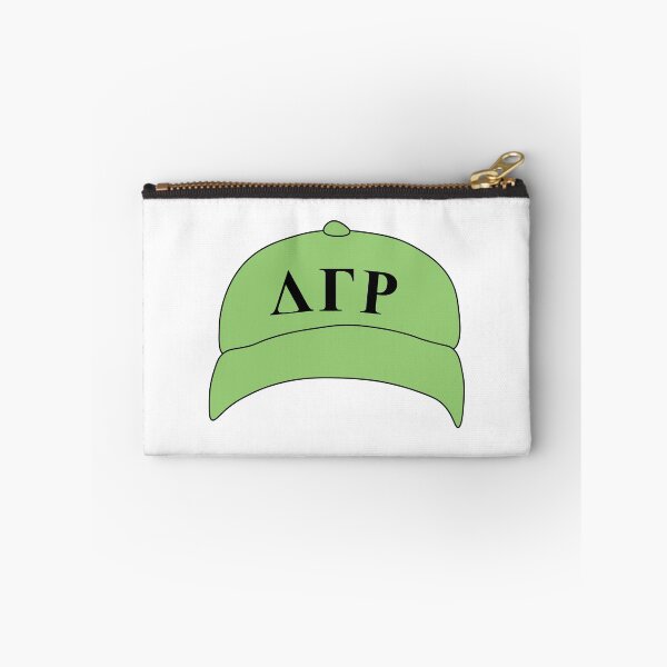 Item preview, Delta Gamma Rho Neon Hat sticker designed and sold by larajharper.