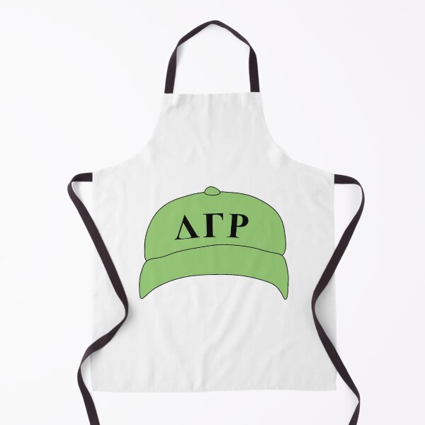 Item preview, Delta Gamma Rho Neon Hat sticker designed and sold by larajharper.