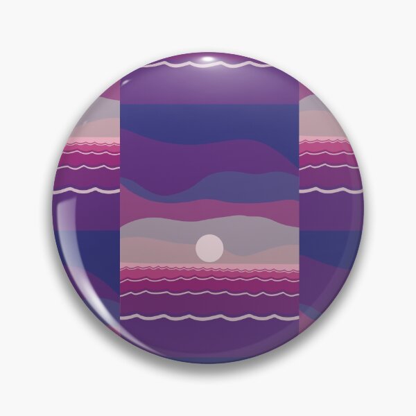 Item preview, Ocean Sunset – Purple designed and sold by susys-doodles.