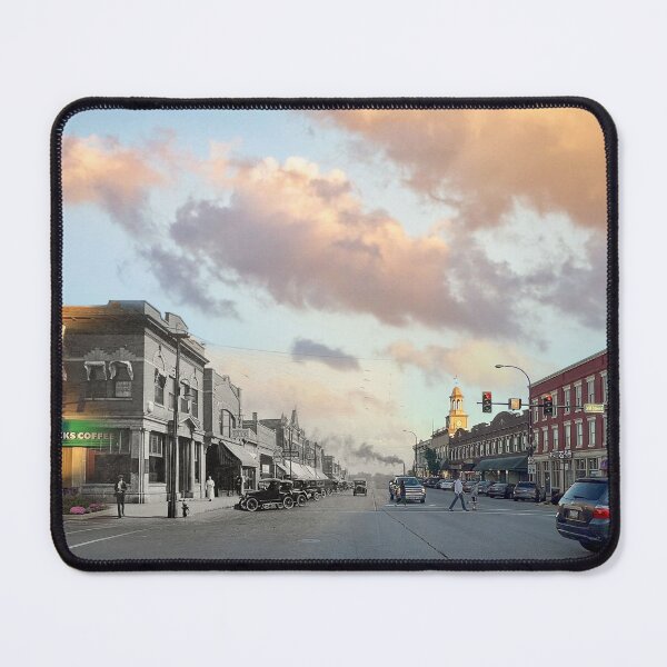 Item preview, Mashup Geneva, IL - Looking east on State Street (Rt. 38) designed and sold by Shumway Studio.