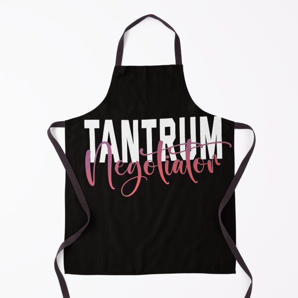 Item preview, Tantrum Negotiator Funny Parenting Quote designed and sold by AloraDawnEve.