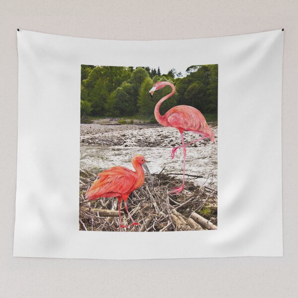 Item preview, Flamingo Sweatshirt designed and sold by ZANTRART.