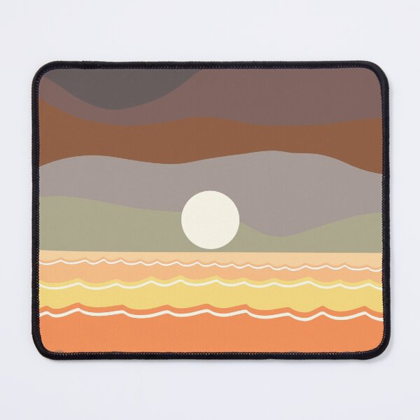 Item preview, Ocean Sunset – Brown designed and sold by susys-doodles.