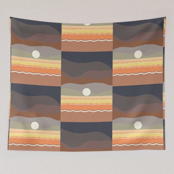 Item preview, Ocean Sunset – Brown designed and sold by susys-doodles.