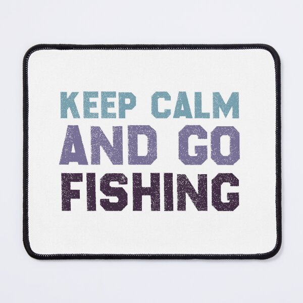 Item preview, Keep Calm And Go Fishing vintage retro designed and sold by Shorim.