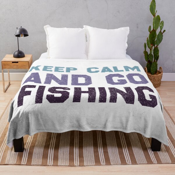 Item preview, Keep Calm And Go Fishing vintage retro designed and sold by Shorim.