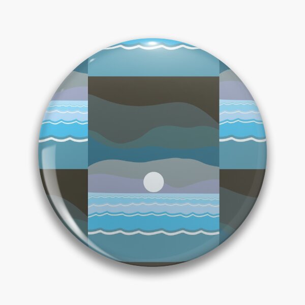 Item preview, Ocean Sunset – Blue designed and sold by susys-doodles.