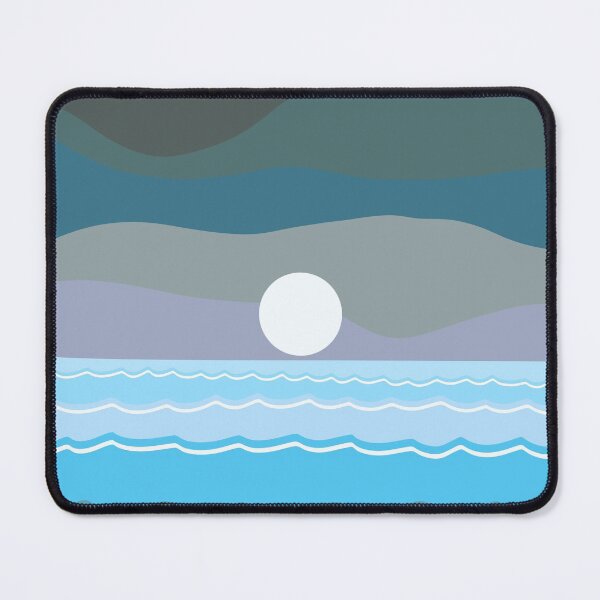 Item preview, Ocean Sunset – Blue designed and sold by susys-doodles.