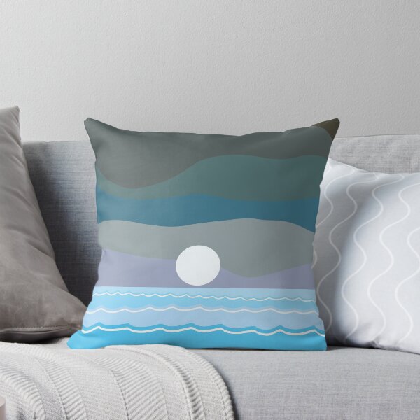 Item preview, Ocean Sunset – Blue designed and sold by susys-doodles.