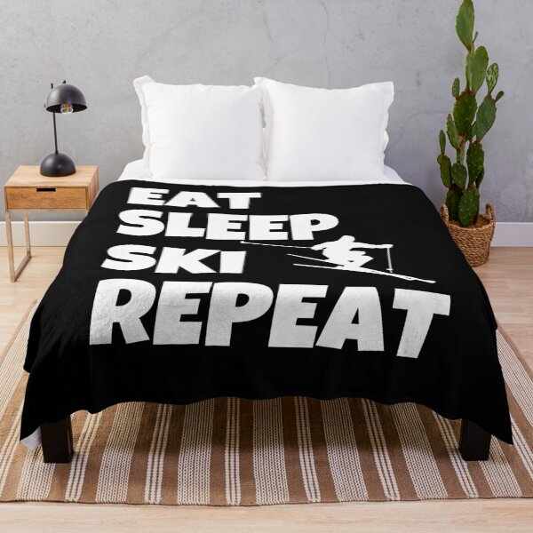 Item preview, Eat, Sleep, Ski, Repeat. Great Winter Season Gift Idea designed and sold by Kipcio.