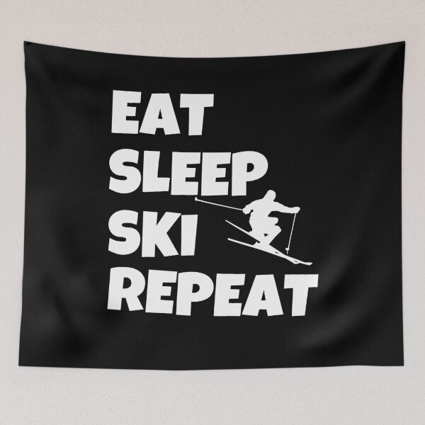 Item preview, Eat, Sleep, Ski, Repeat. Great Winter Season Gift Idea designed and sold by Kipcio.