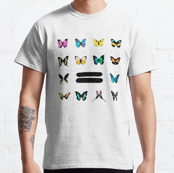 Equals Butterflies Classic T-Shirt