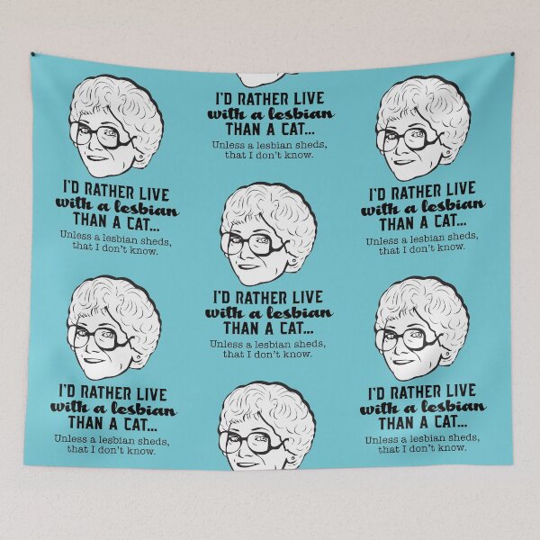 Item preview, Sophia Petrillo: Rather Live with a Lesbian than a Cat (the Golden Girls) designed and sold by catalystdesign.
