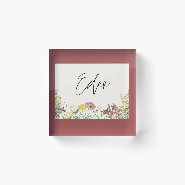 Aperçu de l'œuvre Eden, mug Eden, aimant Eden, sticker Eden créée et vendue par PicsByMi.