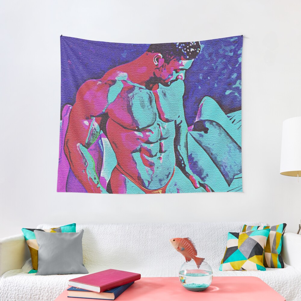 Male Hot And Sexy Body Gay Bulge Male Erotic Nude Male Nude Tapestry By Male Erotica 2285