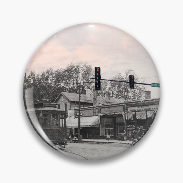 Item preview, Mashup Geneva, IL - Old Trolly at 3rd and State designed and sold by Shumway  Studio.