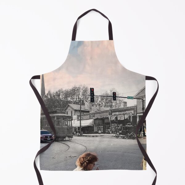 Item preview, Mashup Geneva, IL - Old Trolly at 3rd and State designed and sold by Shumway Studio.