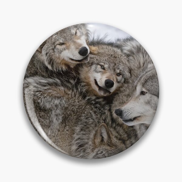 Item preview, Playful Wolf Pack designed and sold by WolvesOnly.