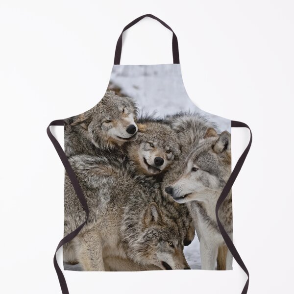 Item preview, Playful Wolf Pack designed and sold by WolvesOnly.