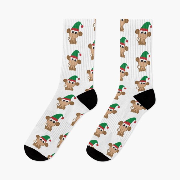 Item preview, Christmas Elf Monkey designed and sold by Hedgie Designs.