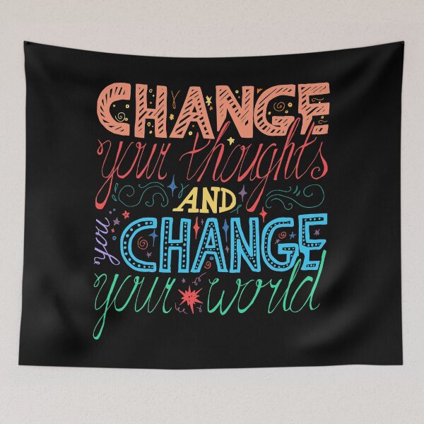 Item preview, Change your thoughts and change your world designed and sold by Seoul26.