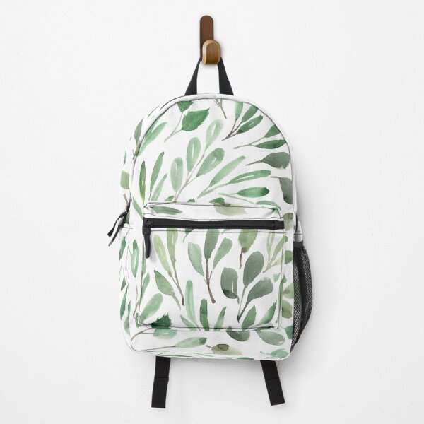 Item preview, Leaf Pattern Watercolor Illustration designed and sold by Danica Templeton.