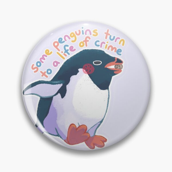 Item preview, Some Penguins Turn to a Life of Crime designed and sold by Mazzlebee.