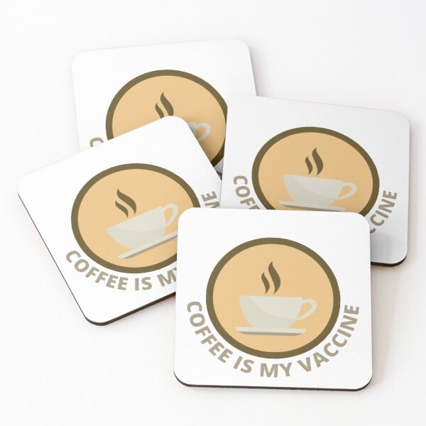 Item preview, Coffee Is My Vaccine designed and sold by KliMenta.