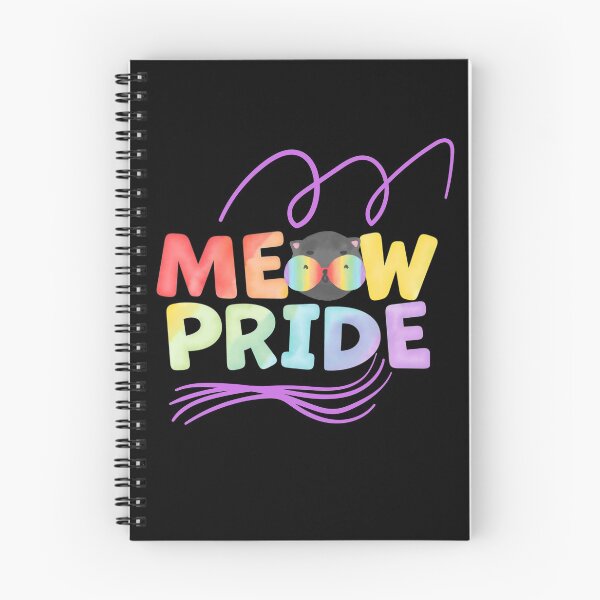 Item preview, Meow Pride - Cat Pride Rainbow Flag designed and sold by Rainbows Rock.