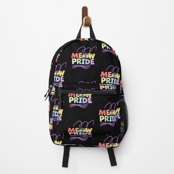 Item preview, Meow Pride - Cat Pride Rainbow Flag designed and sold by Rainbows Rock.