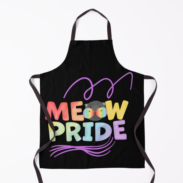 Item preview, Meow Pride - Cat Pride Rainbow Flag designed and sold by Rainbows Rock.