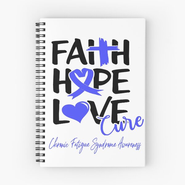 Item preview, Faith Hope Love Cure Chronic Fatigue Syndrome Awareness designed and sold by Grooffos.