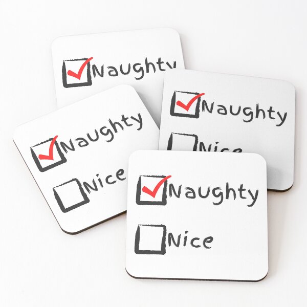 Item preview, Nice or Naughty List Design designed and sold by Pun Intended.